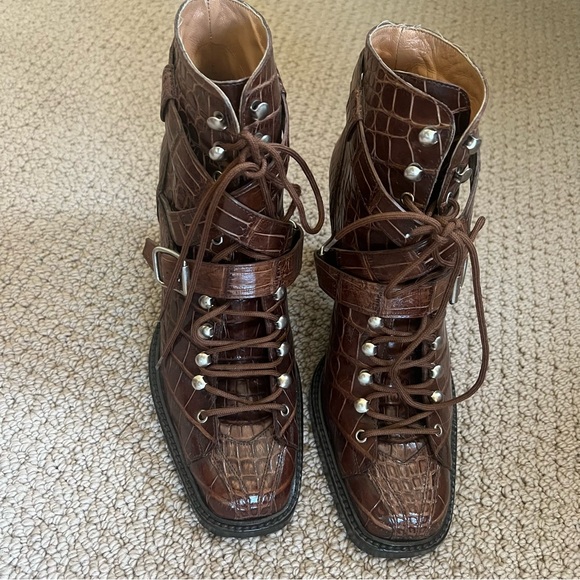 Vibram Lace Up Boots Size 7.5 - Picture 5 of 6